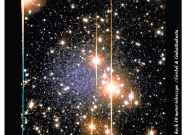 A true-color V+I composite image of the Cassiopeia dwarf spheroidal galaxy , another newly discovered dwarf companion galaxy of Andromeda. - W.M. Keck Observatory (Keck II)