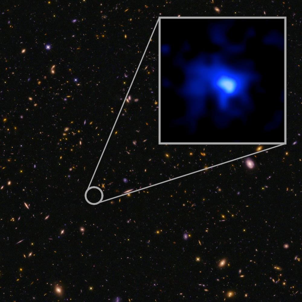 Scientists at Keck Measure Farthest Galaxy Ever W. M. Keck Observatory